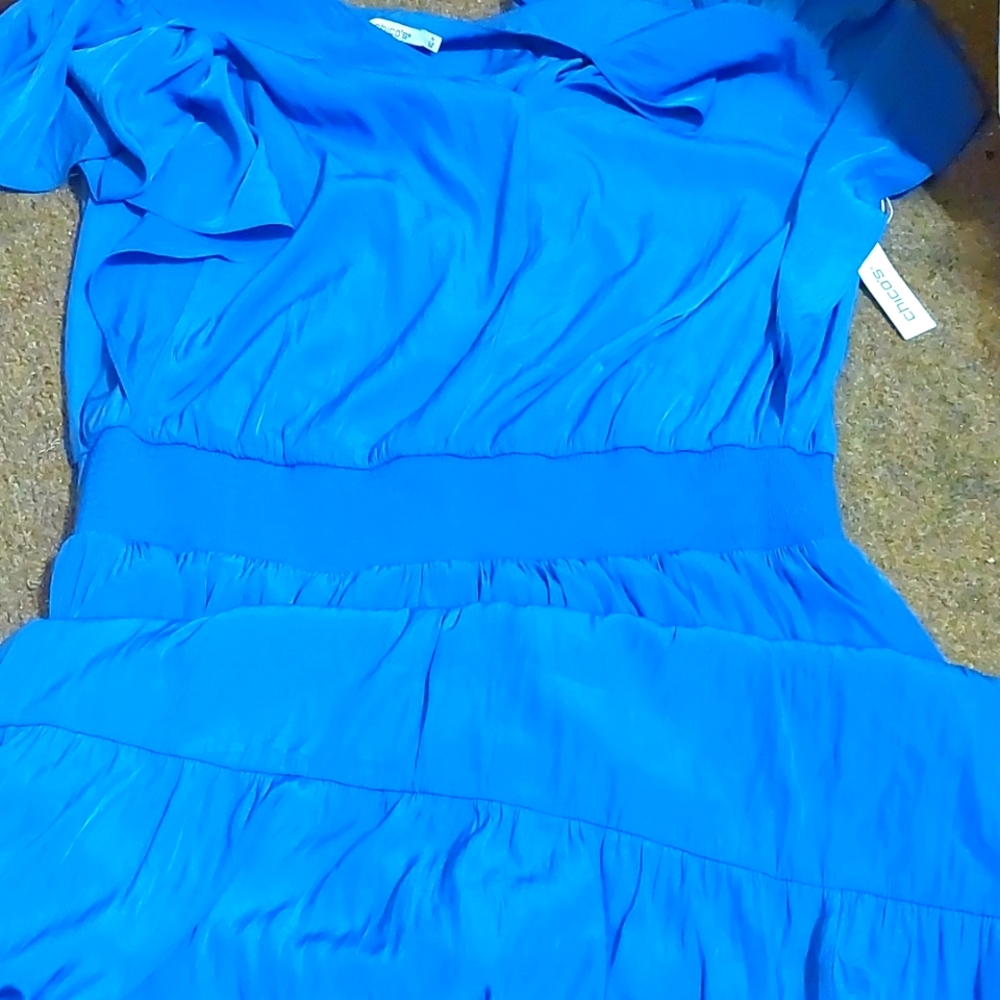 chicos Blue maxi dress 👗